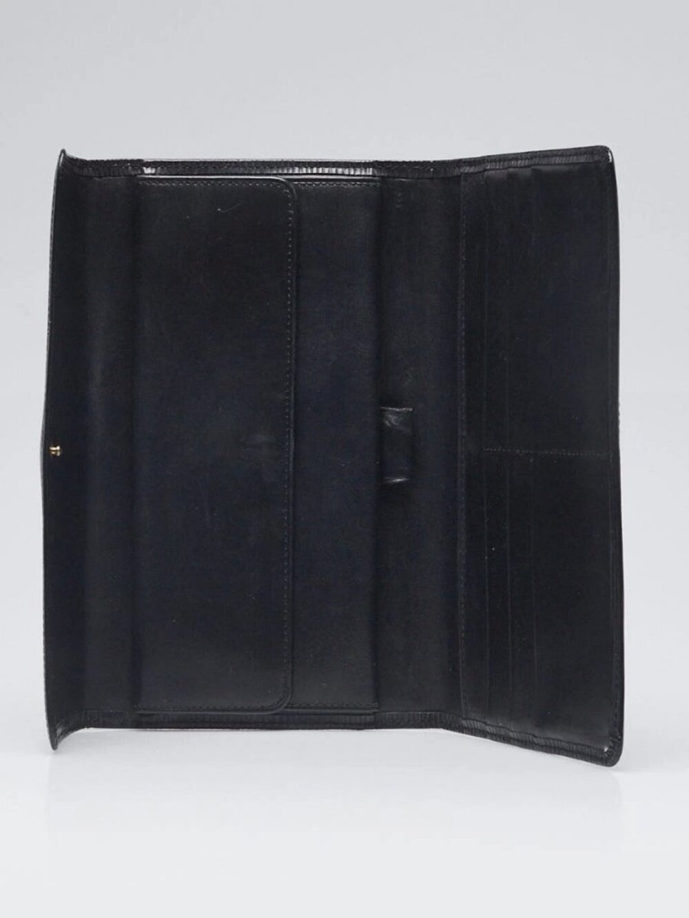 Louis Vuitton Black Epi Leather Porte-Tresor International Wallet - Picture 5 of 11
